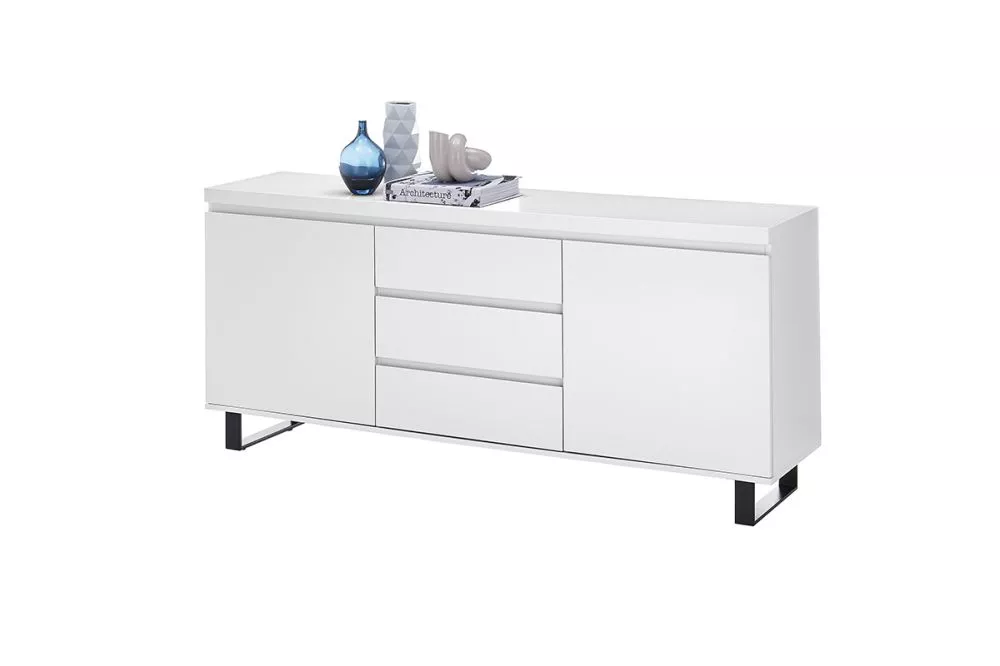 Kumode Austin 05 · Balts · 166 × 40 × 74 cm