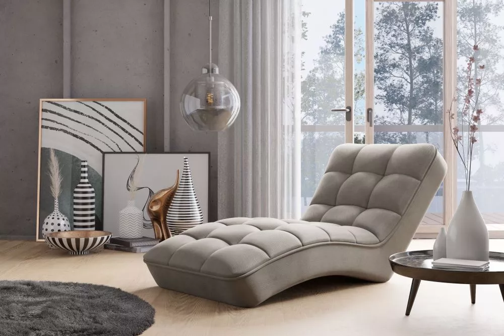 Mīksts krēsls Loren Relax Standard · Krēma · 85 × 170 × 116 cm