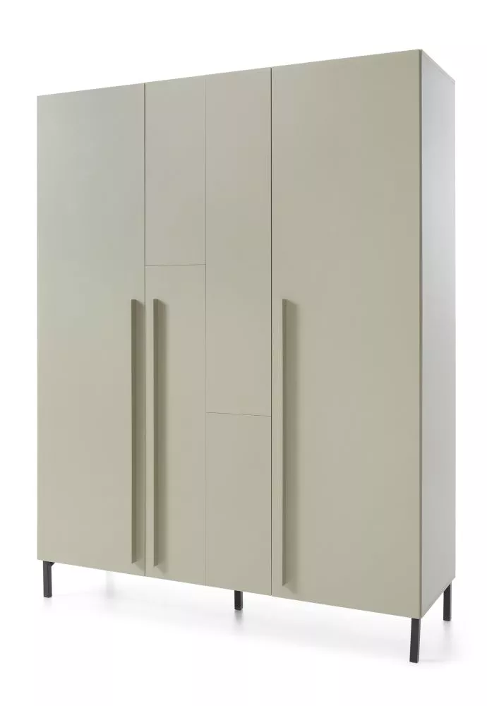 Skapis Sergio SE1 · Piparmētru · 150 × 50 × 195 cm