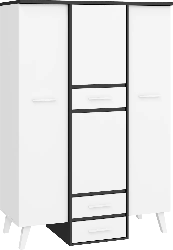 Skapis Nordis NOR-16 · 130 × 62 × 191 cm