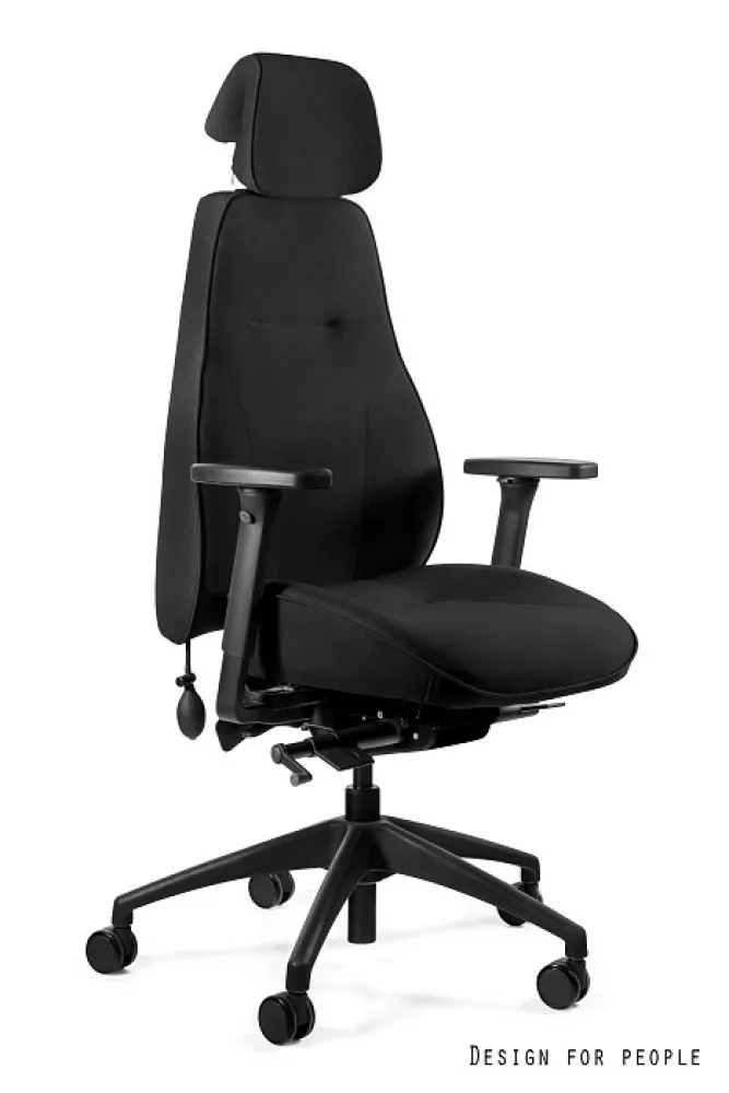 Datorkrēsls Ice Premium · Melns · 70 × 70 × 125 cm
