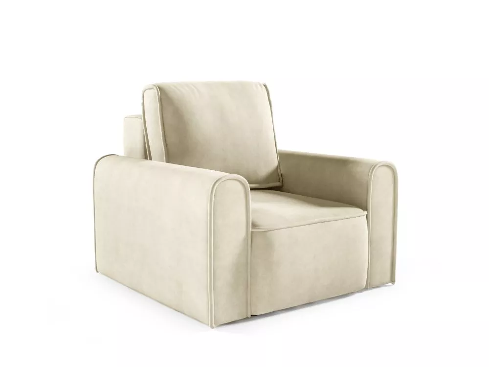 Mīksts krēsls Loretto 1S Premium Standard · Bēšs · 100 × 104 × 88 cm