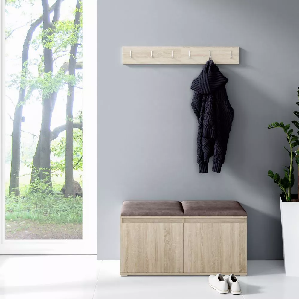 Apavu plaukts Emi 5 Trinity Korpusa krāsa: sonoma, · 100 × 40 cm