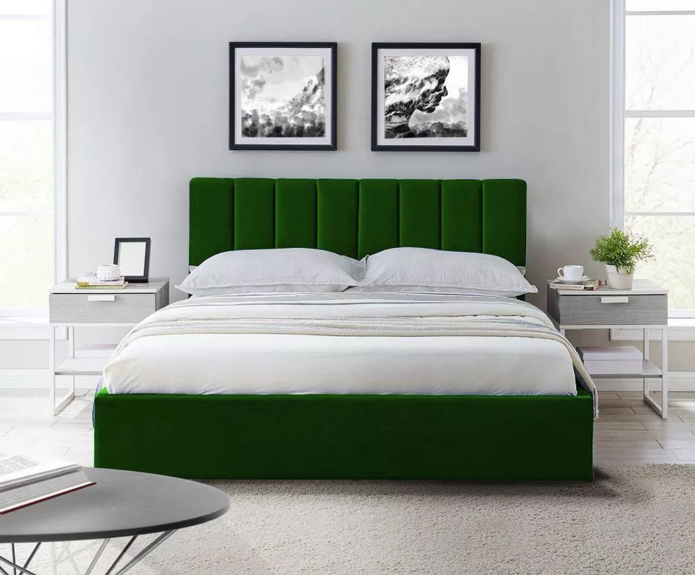 Gulta Malibu Standard ar stelāžu Guļamvietas platums: 180 cm, Guļamvietas garums: 200 cm, stelāžas tips: metāla, · Tumši