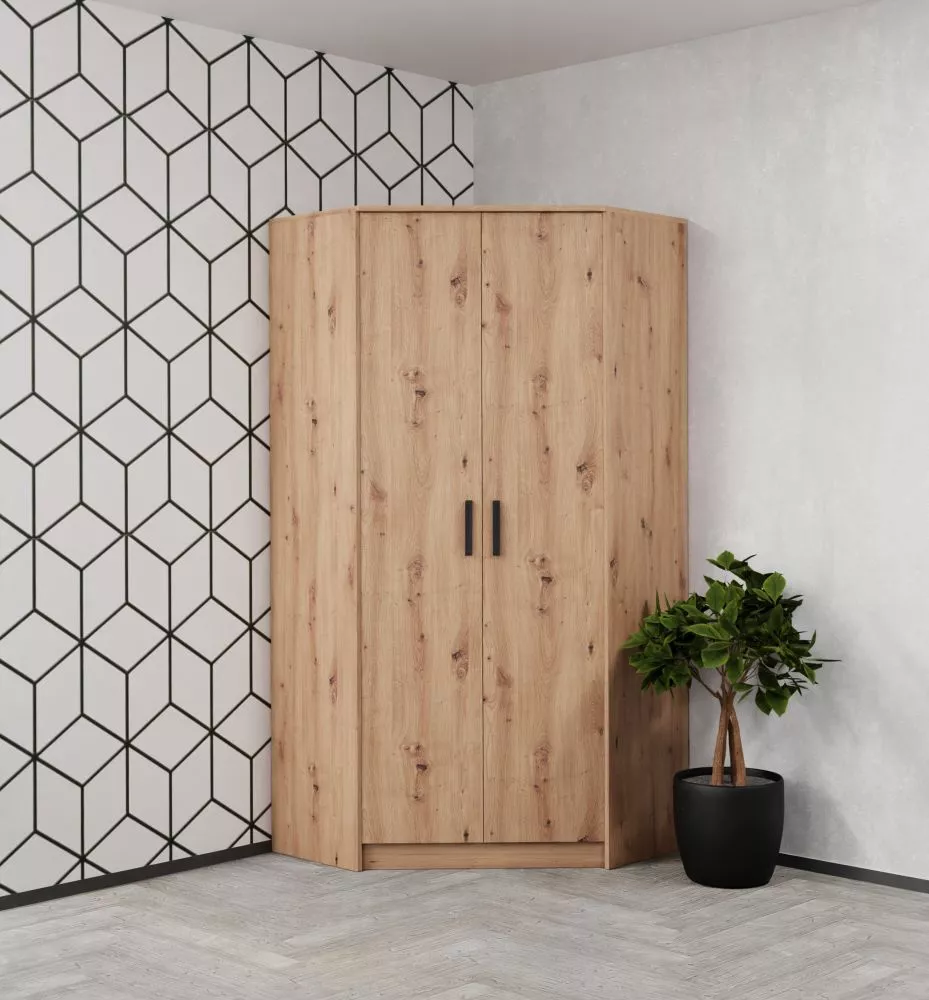Skapis Grand G8 Artisan · Ozols artisan · 91 × 91 × 195 cm