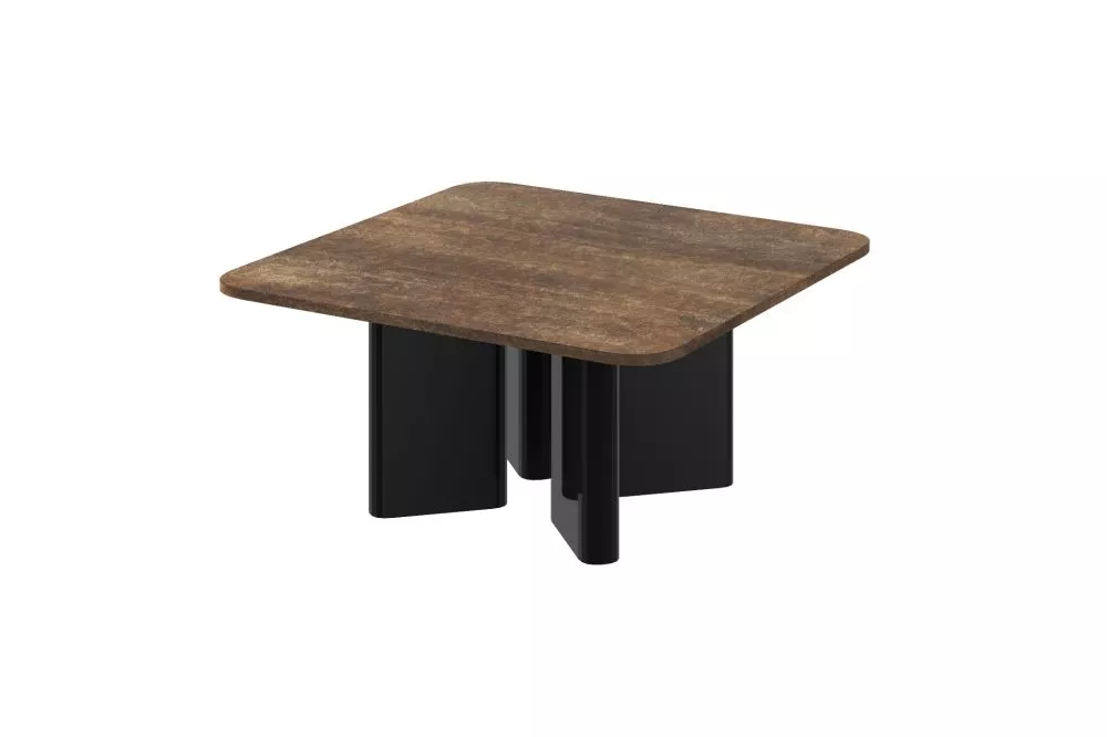 Žurnālgalds Diverso Matte Korpusa krāsa: tumšais ozols, · 80 × 80 × 50 cm