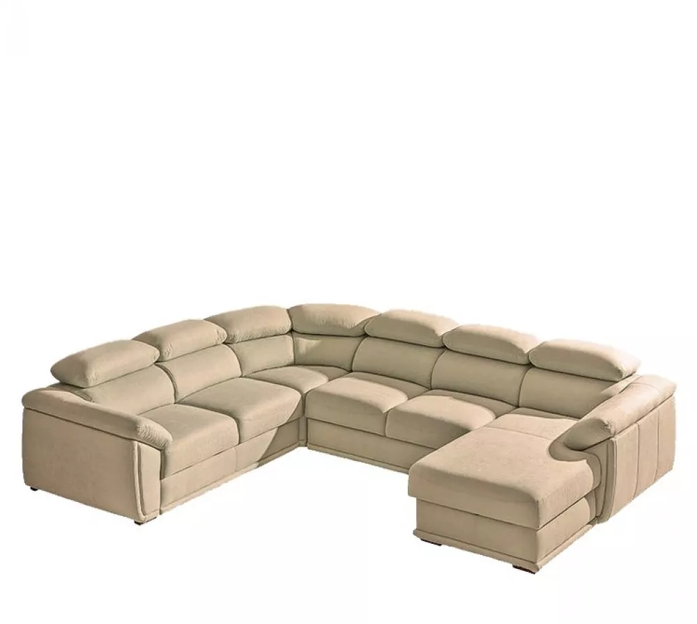 Dīvāns Cadiz 2 standard · Kapučino · 258 × 325 × 85 cm