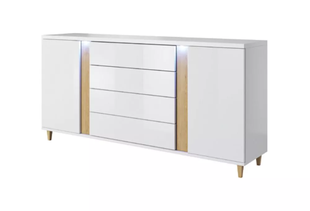 Kumode Marco K180 ar LED · 180 × 40 × 88 cm