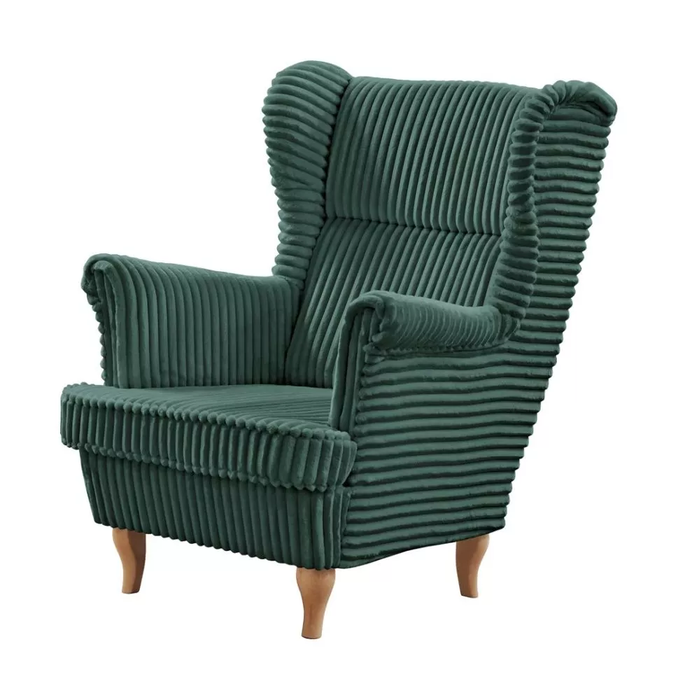 Mīksts krēsls Felix Standard Sēdvietas dziļums: 57 cm, · Zaļš · 84 × 98 × 105 cm