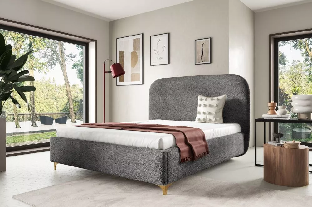 Gulta Luna Comfort standard ar stelāžu Guļamvietas platums: 140 cm, Guļamvietas garums: 200 cm, stelāžas tips: metāla, ·