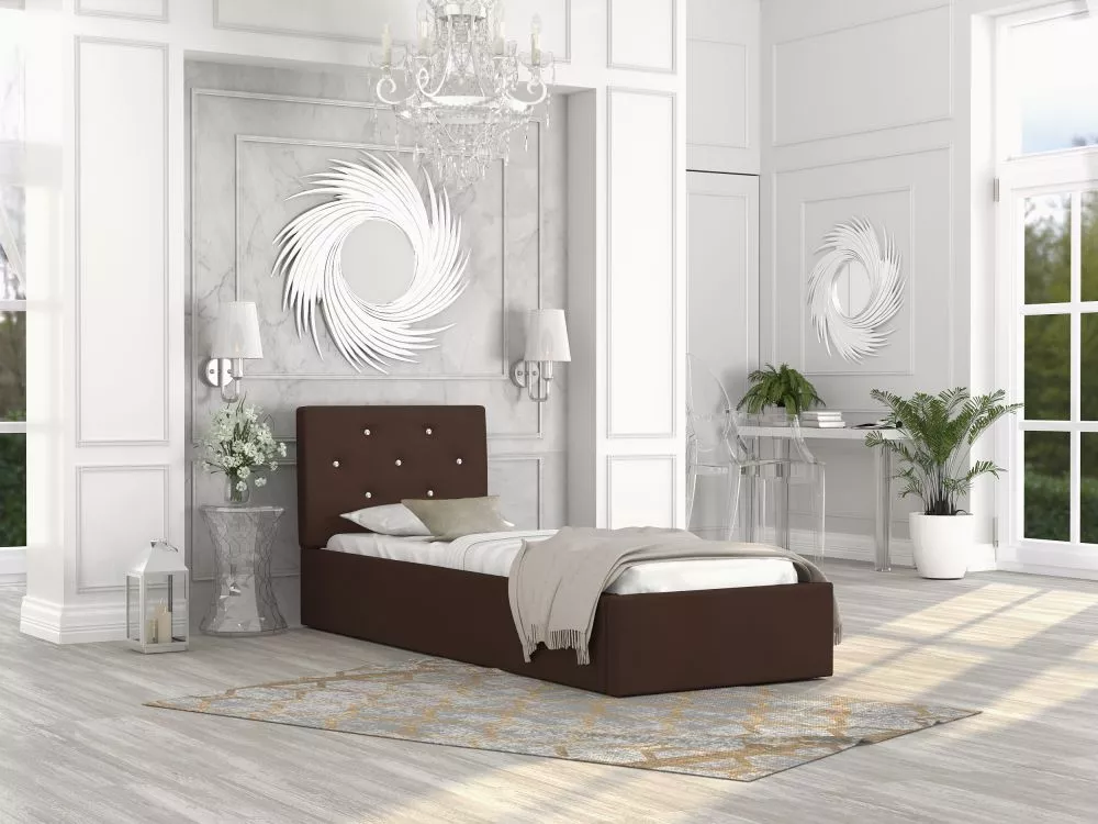 Gulta Mirage Premium Standard ar stelāžu Guļamvietas platums: 90 cm, Guļamvietas garums: 200 cm, stelāžas tips: metāla, 
