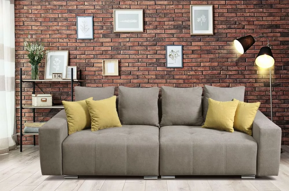 Dīvāns Mary sofa Big standard · Brūns · 100 × 250 × 88 cm