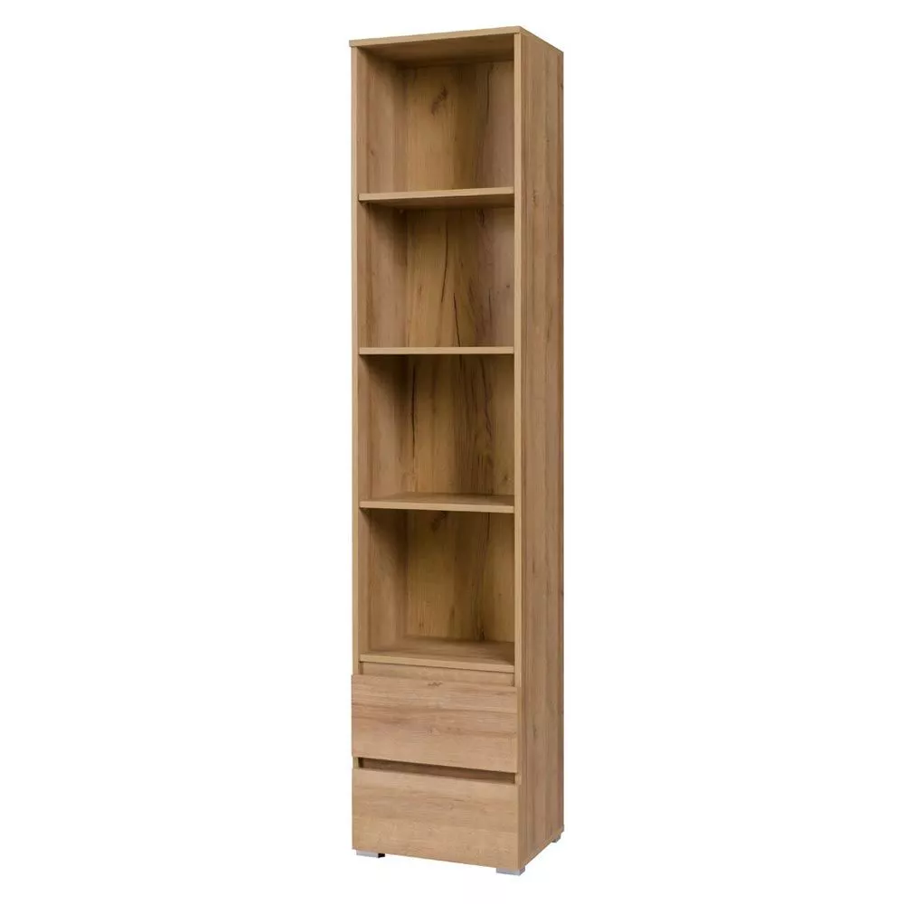 Plaukts Cosmo C01 · Ozols riviera · 45 × 204 × 34 cm