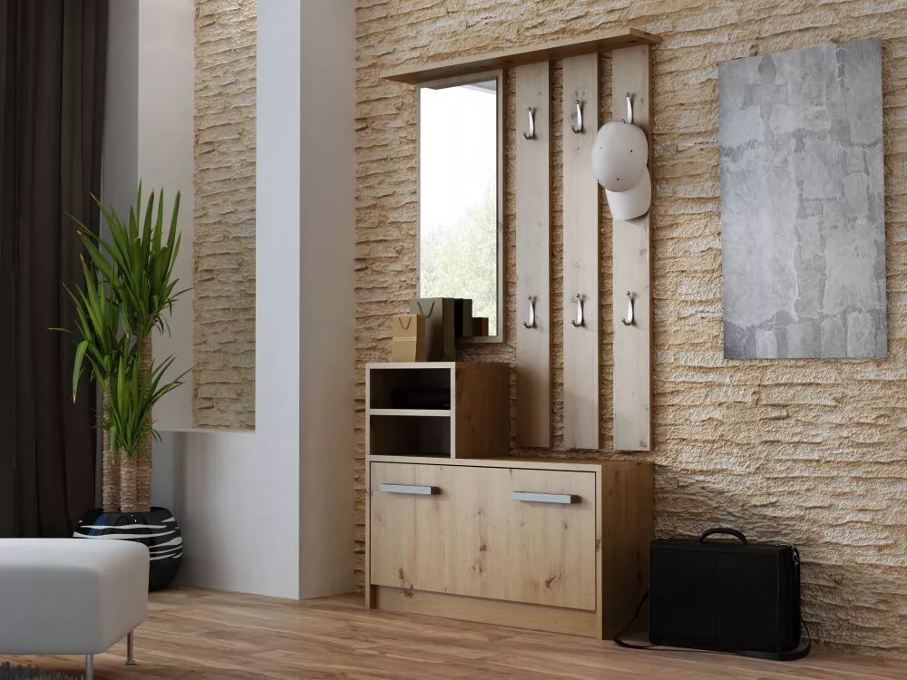 Koridora iekārta Vera Wardrobe · 85 × 24 × 160 cm