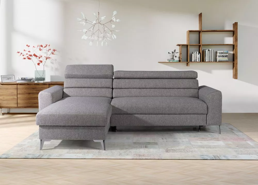 Dīvāns Lugo Relax Standard · Pelēks · 163 × 247 × 95 cm