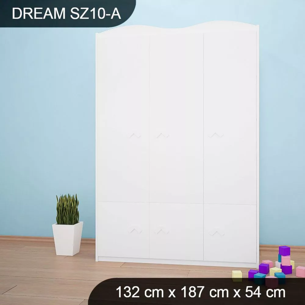 Bērnu skapis Dream SZ10-A · 132 × 54 × 187 cm