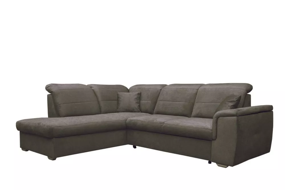 Dīvāns Bergamo L Corner standard · Brūns · 203 × 261 × 87 cm