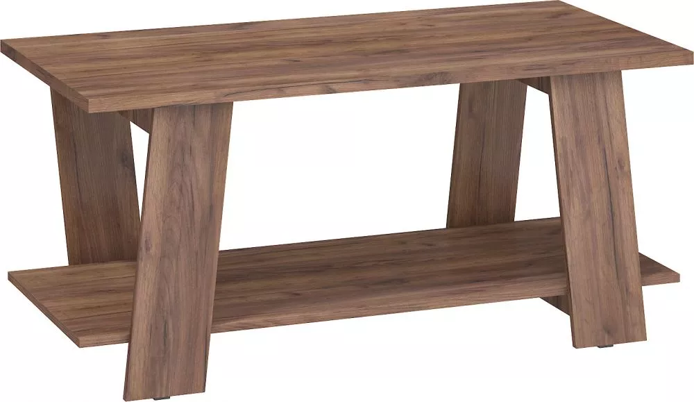 Žurnālgalds Via 02 · Tobaco ozols · 120 × 60 × 56 cm