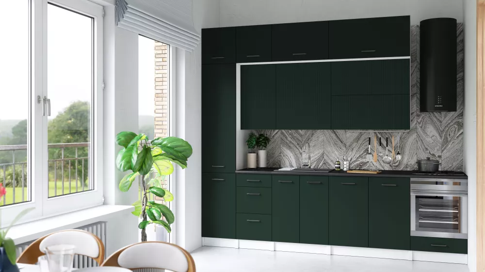 Virtuves komplekts Dafni Materiāls : MDF + LKSP plātne,