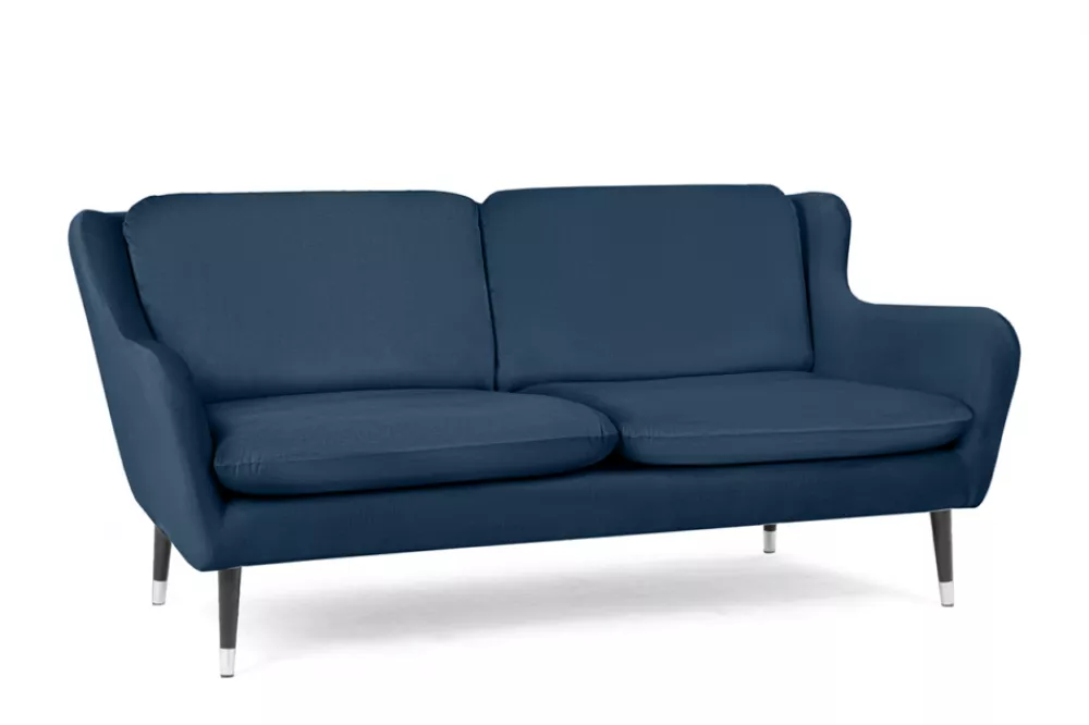Dīvāns Afos 3S Standard · Zila · 92 × 192 × 87 cm