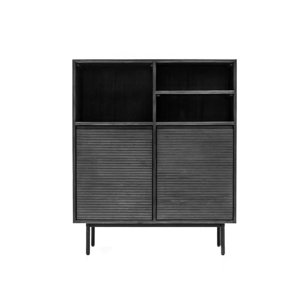 Kumode Capella CAP L04 · Pelēks · 100 × 40 × 120 cm