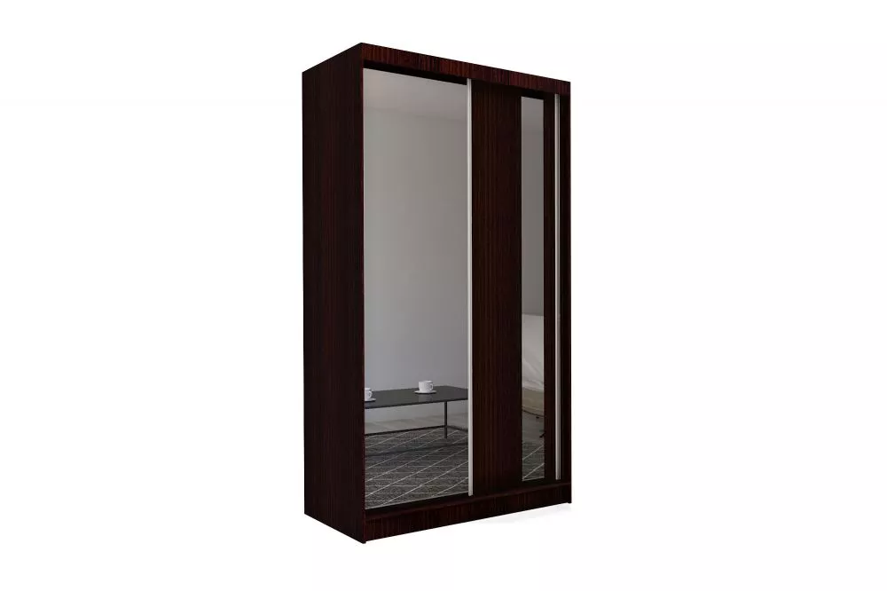 Skapis Gracja ar LED · Venge · 150 × 61 × 216 cm