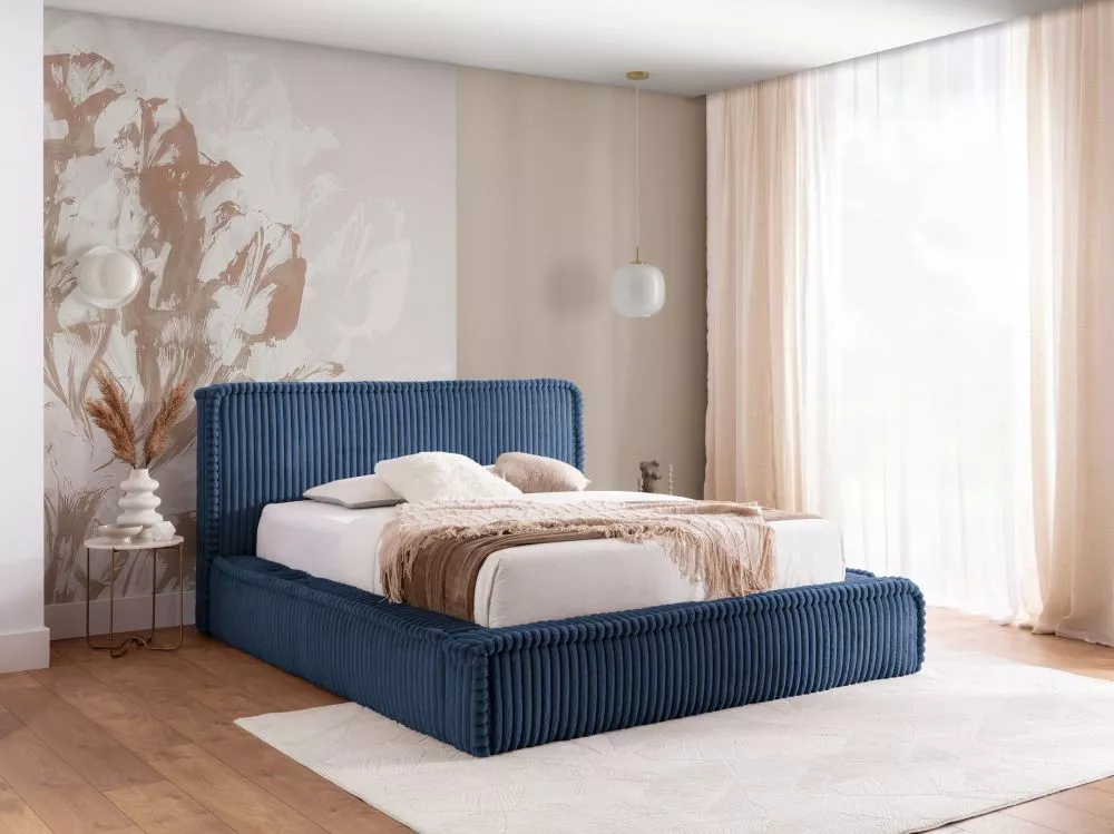 Gulta Midas Standard ar stelāžu Guļamvietas platums: 160 cm, Guļamvietas garums: 200 cm, stelāžas tips: metāla, · Zils ·