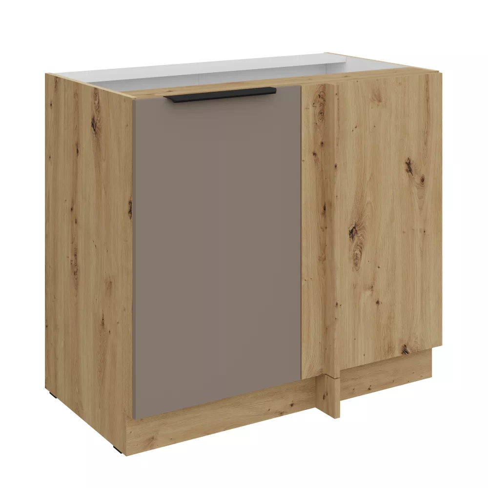 Virtuves skapis Aria Sandgrau 105 ND 1F BB