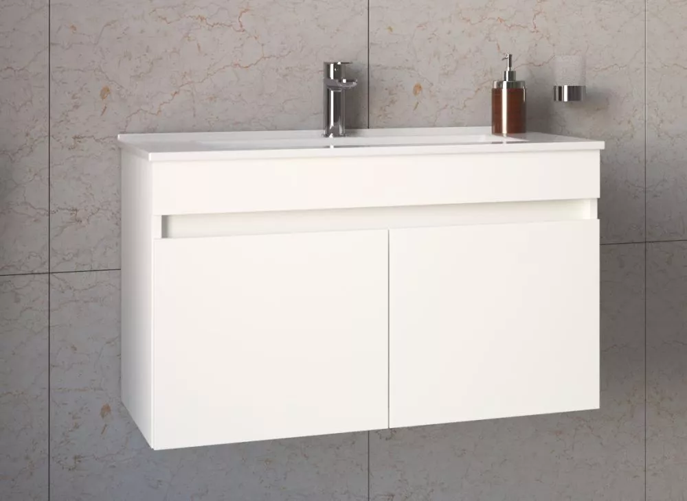Vannas istabas skapītis Figaro SU-80 · Balts · 80 × 48 × 45.5 cm