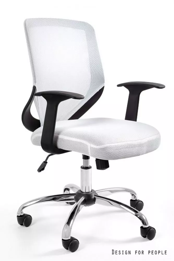 Datorkrēsls Mobi Sēdvietas platums: 49 cm, · Balts · 62 × 49 × 92 cm