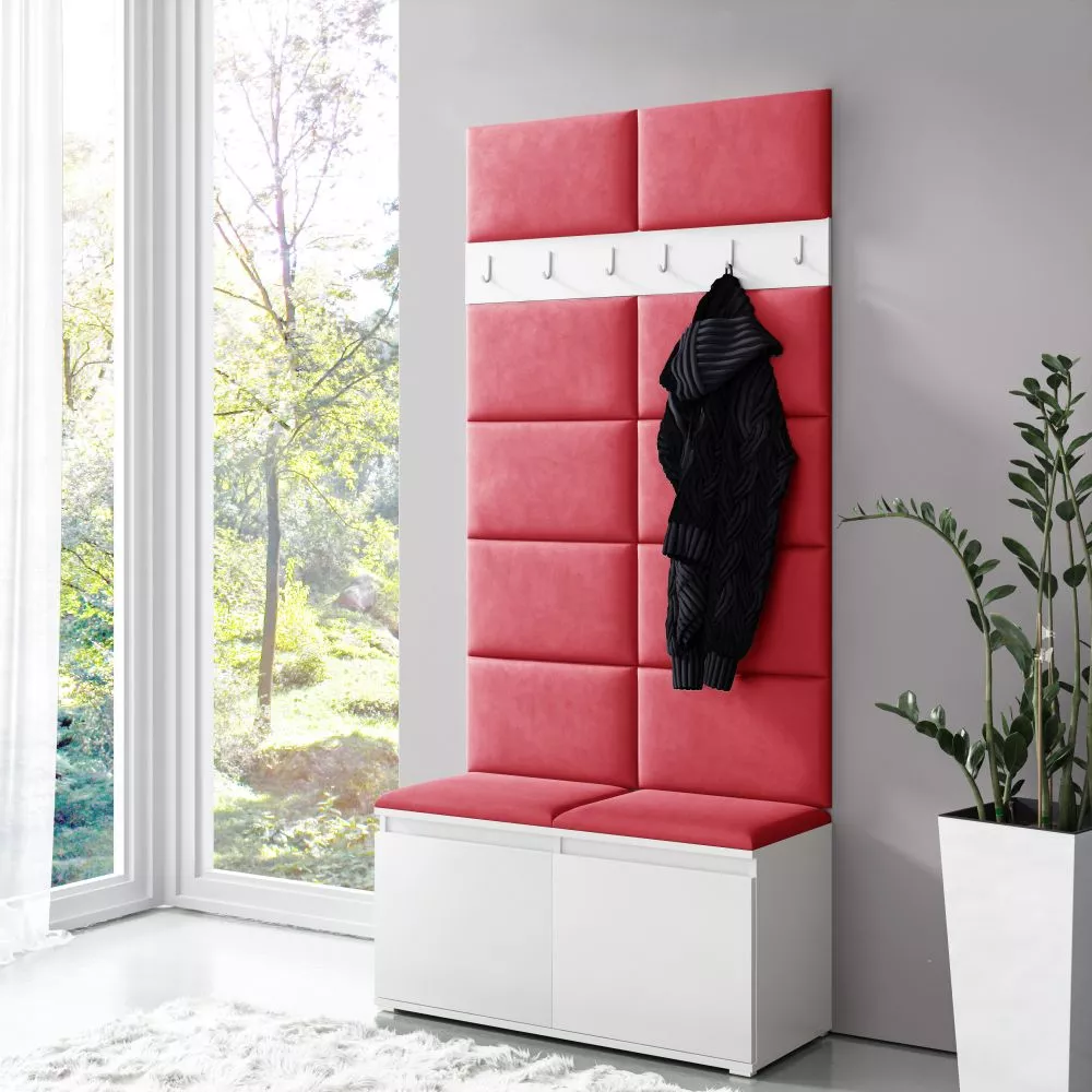 Apavu plaukts Emi 1 Trinity Korpusa krāsa: balts, · 100 × 215 × 40 cm