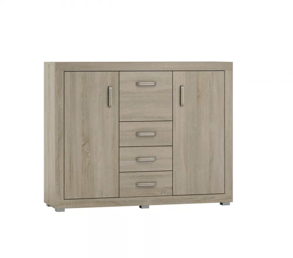 Kumode Bahama BA-BAREK · Ozols sonoma · 138 × 40 × 109 cm