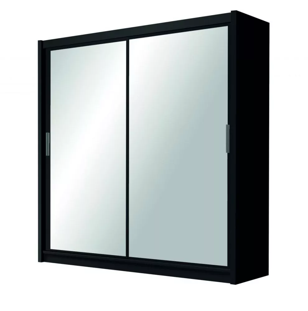 Skapis Paris Classic · Melna · 120 × 61 × 215 cm