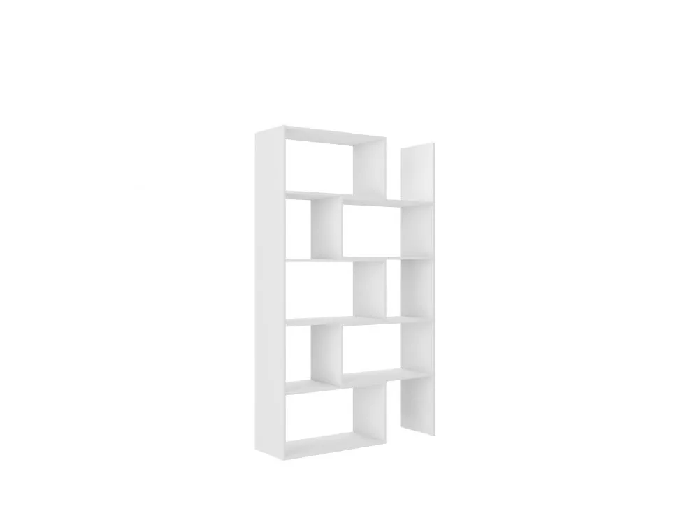 Plaukts Karol 02 · Balts · 72.5 × 188 × 33 cm
