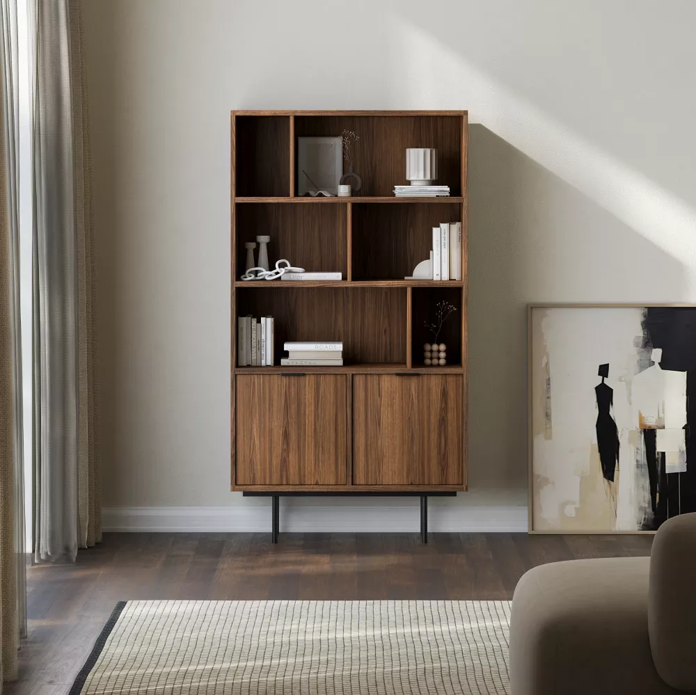 Plaukts Edison R90 · Rieksts · 90 × 185 × 35 cm