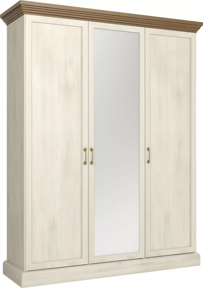 Skapis Royal S3D · Priede ziemeļu  + ozols savvaļas · 157 × 60 × 197 cm