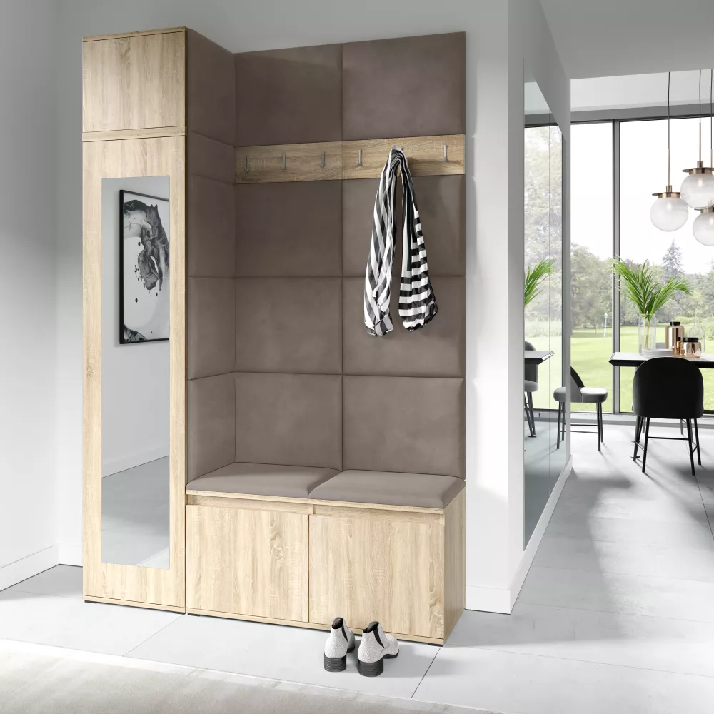 Apavu plaukts Emi 22 Trinity Korpusa krāsa: sonoma, · 145 × 225 × 40 cm