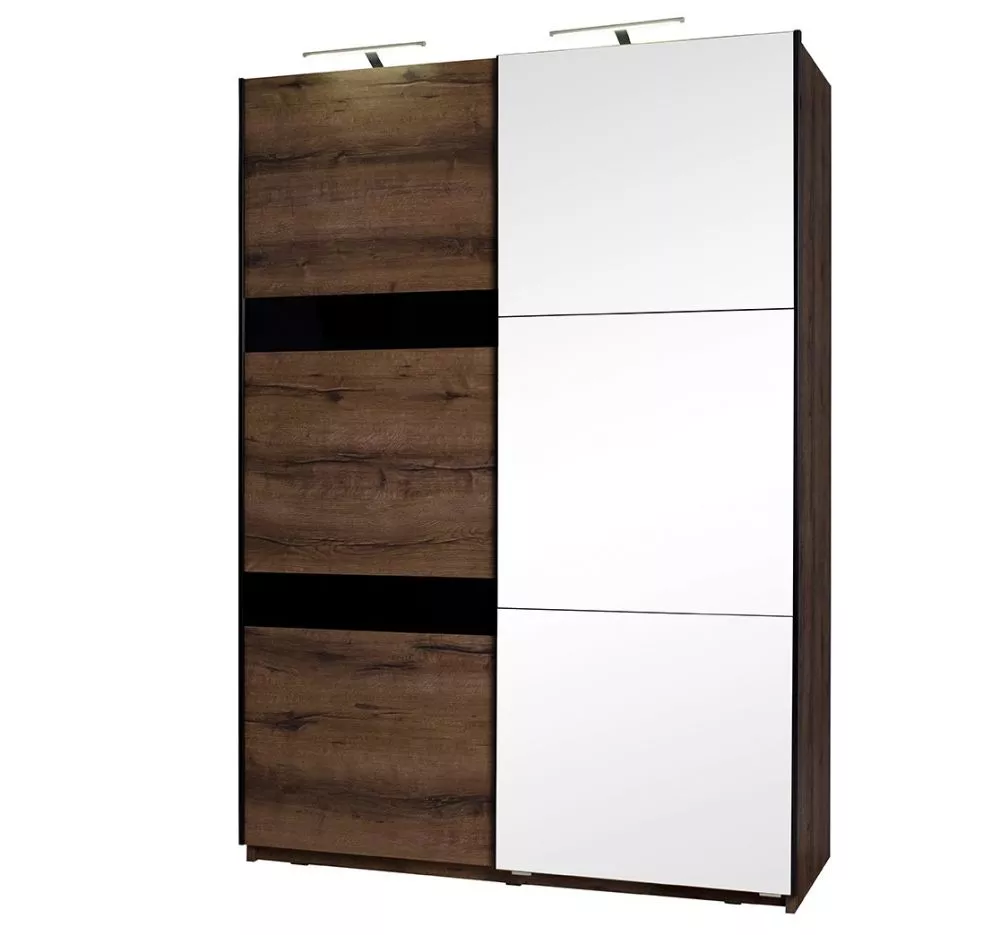 Skapis Denver SZ150L ar LED · 150 × 68.5 × 215 cm