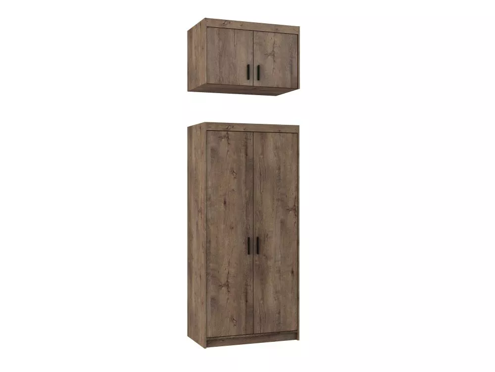 Skapis Elena 2D Premium · Lefkas · 89.7 × 53 × 245.5 cm