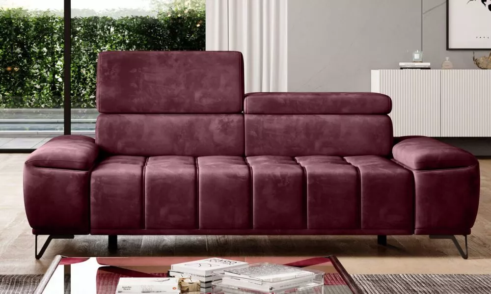 Dīvāns Palladio 3S Electric · 110 × 212 × 77 cm