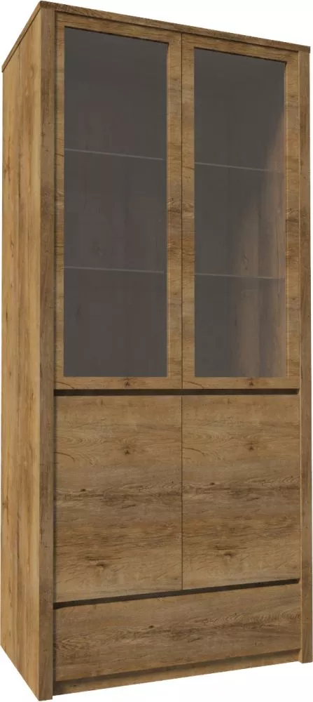 Sekcija Montana W2D · Ozols lefkas · 90 × 43 × 197 cm