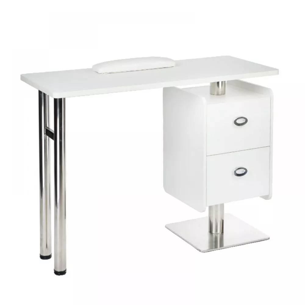 Kosmētikas galds BD-3465 · Balts · 110 × 75 × 45 cm