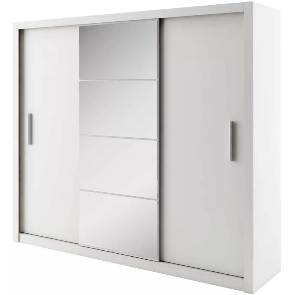 Skapis Idea ID-01 · Balts · 250 × 60 × 215 cm