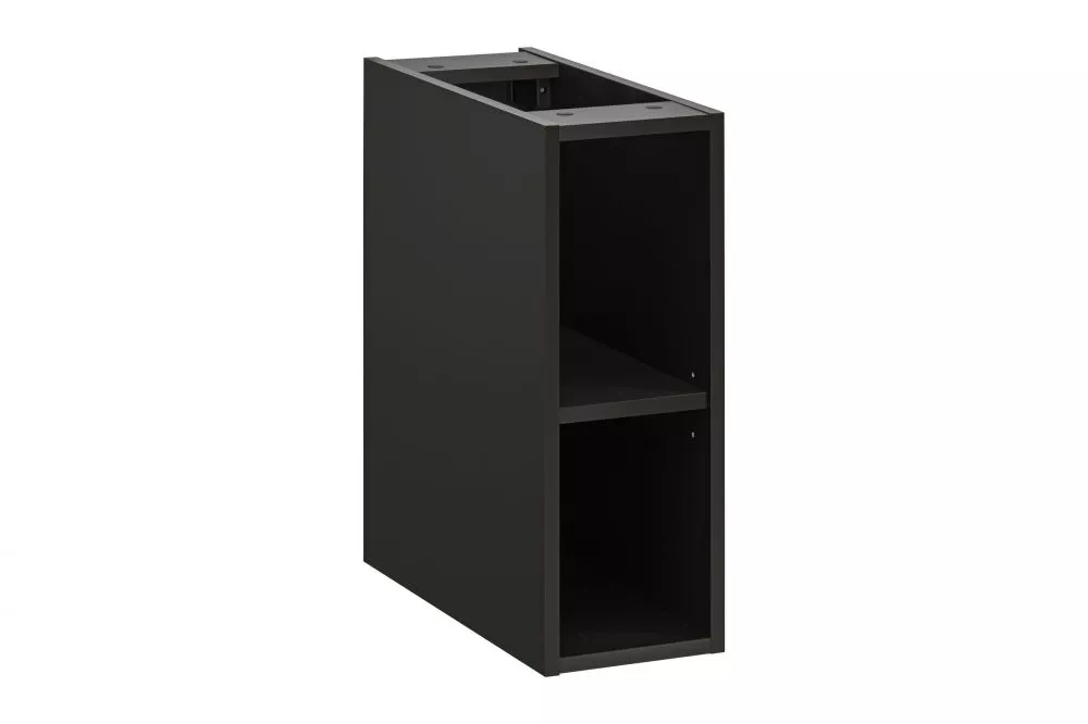 Vannas istabas skapītis Xilo 81 · Melns · 20 × 57 × 44.5 cm