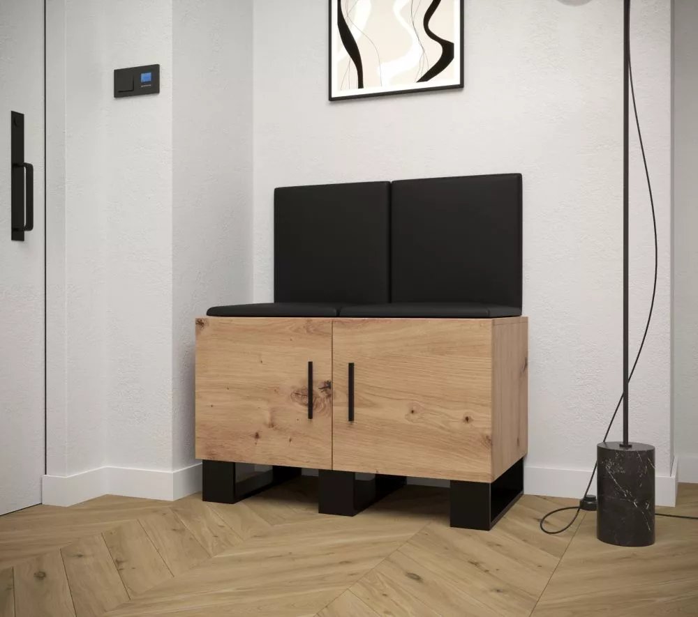Apavu skapis Artin 19 eco Korpusa krāsa: ozols artisan, · 84 × 45.6 × 95 cm