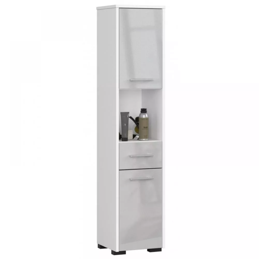 Vannas istabas skapītis Fin 2D1S1WN Gloss · 30 × 140 × 30 cm