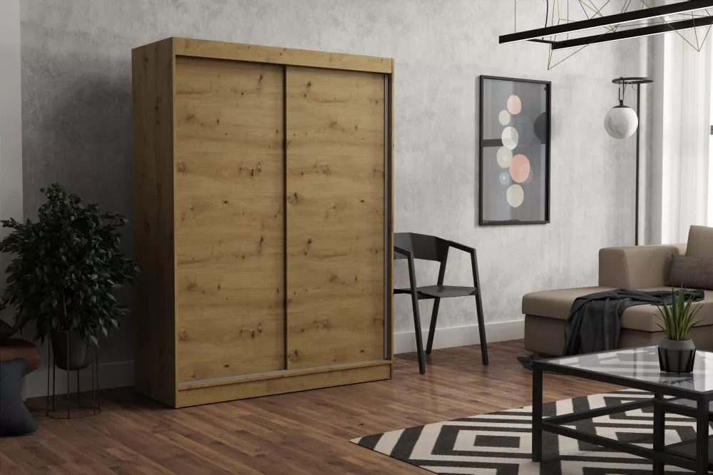 Skapis Emily Classic · Ozols artisan · 160 × 60 × 215 cm