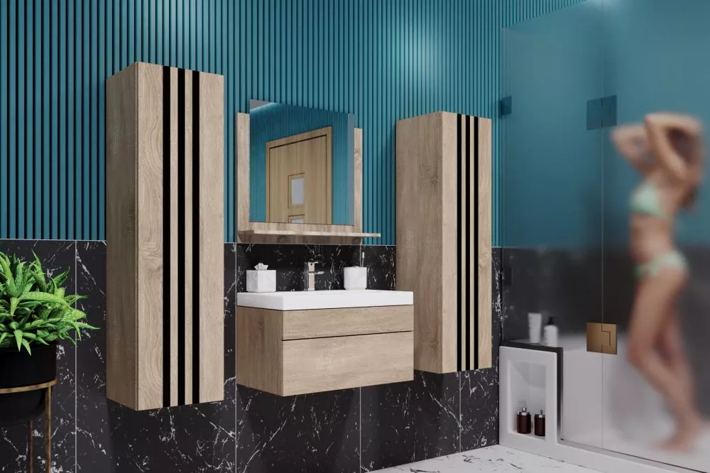 Vannas istabas komplekts Botega 6 60 · Ozols sonoma · 110 × 140 × 35 cm
