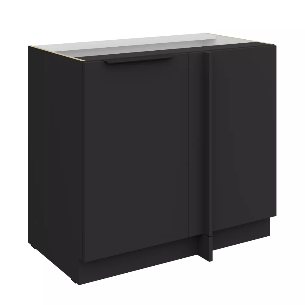 Virtuves skapis Aria Black 105 ND 1F BB