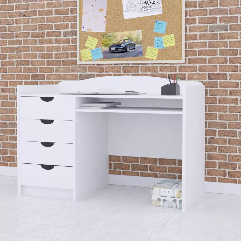 Bērnu rakstāmgalds Classic B03 Maksimālais augstums: 89 cm, · 125 × 75 × 60 cm